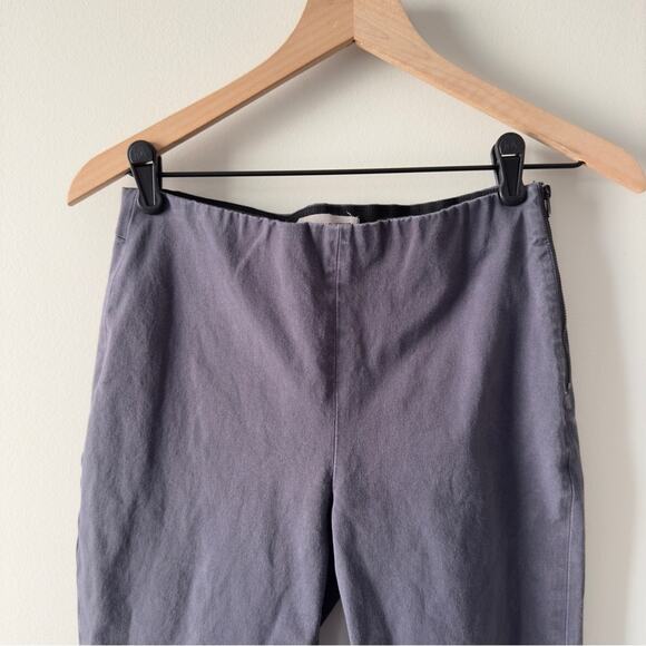 Everlane The Side-Zip Stretch Cotton Pant Gray Business Casual Classic solid 6 - Picture 3 of 10